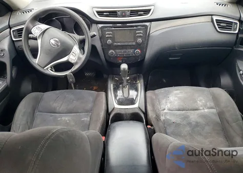 2015 Nissan Rogue S z USA, uszkodzony, nr VIN KNMAT2MT0FP507363